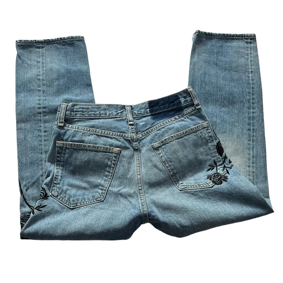 **SOLD** Rag & Bone Marilyn Crop in Ramona Embroidery Size 26 - Picture 7 of 14